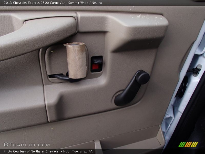 Summit White / Neutral 2013 Chevrolet Express 2500 Cargo Van
