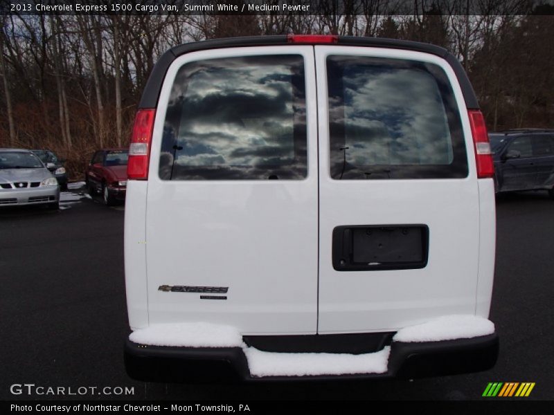 Summit White / Medium Pewter 2013 Chevrolet Express 1500 Cargo Van