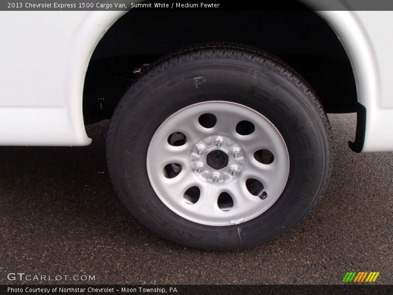 Summit White / Medium Pewter 2013 Chevrolet Express 1500 Cargo Van