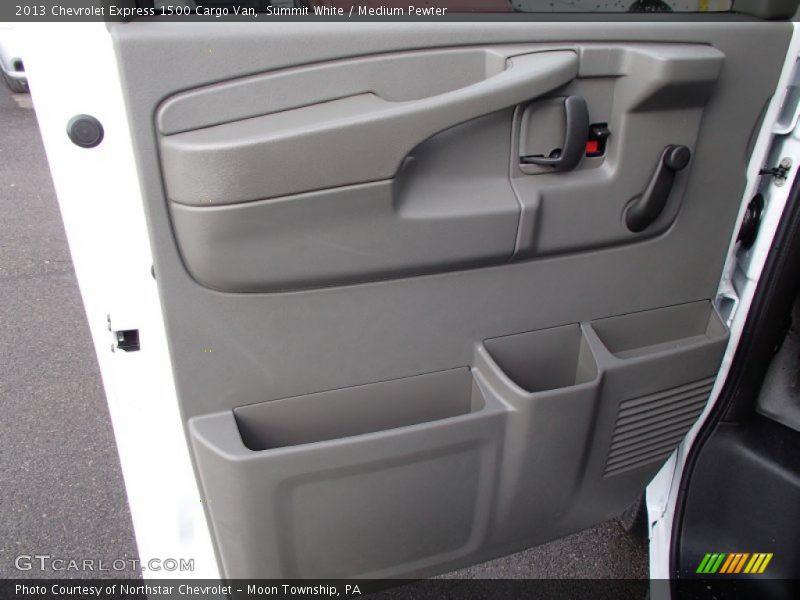 Summit White / Medium Pewter 2013 Chevrolet Express 1500 Cargo Van