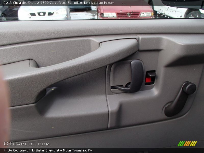 Summit White / Medium Pewter 2013 Chevrolet Express 1500 Cargo Van