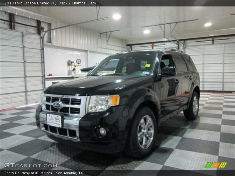 Black / Charcoal Black 2010 Ford Escape Limited V6