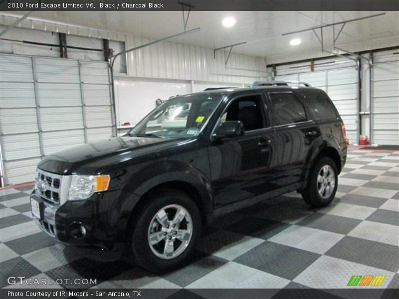 Black / Charcoal Black 2010 Ford Escape Limited V6