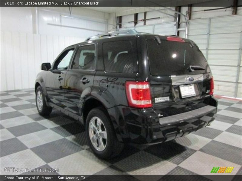 Black / Charcoal Black 2010 Ford Escape Limited V6