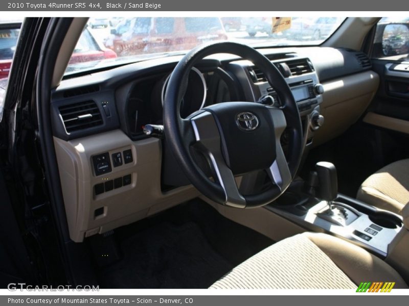 Black / Sand Beige 2010 Toyota 4Runner SR5 4x4