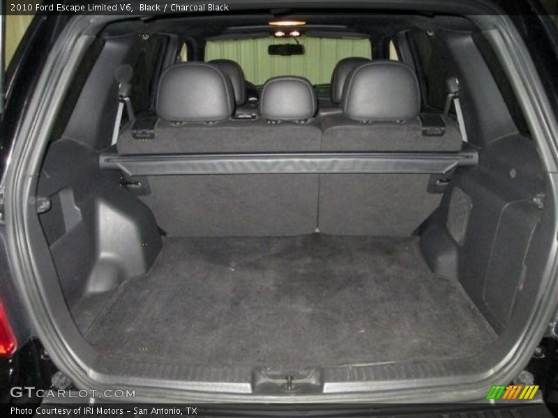 Black / Charcoal Black 2010 Ford Escape Limited V6