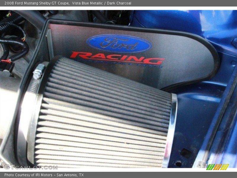 Vista Blue Metallic / Dark Charcoal 2008 Ford Mustang Shelby GT Coupe