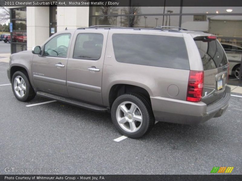 Mocha Steel Metallic / Ebony 2011 Chevrolet Suburban LTZ 4x4