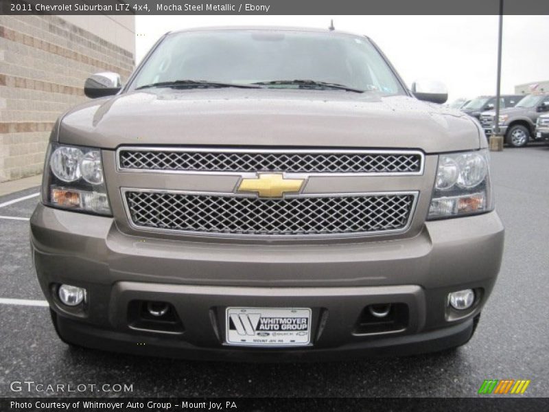 Mocha Steel Metallic / Ebony 2011 Chevrolet Suburban LTZ 4x4