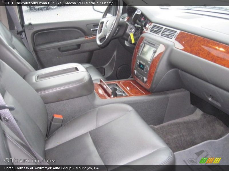 Mocha Steel Metallic / Ebony 2011 Chevrolet Suburban LTZ 4x4