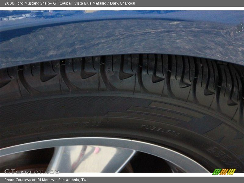 Vista Blue Metallic / Dark Charcoal 2008 Ford Mustang Shelby GT Coupe