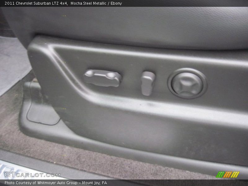 Mocha Steel Metallic / Ebony 2011 Chevrolet Suburban LTZ 4x4