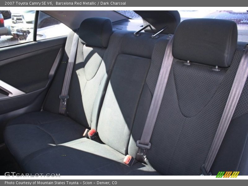 Barcelona Red Metallic / Dark Charcoal 2007 Toyota Camry SE V6