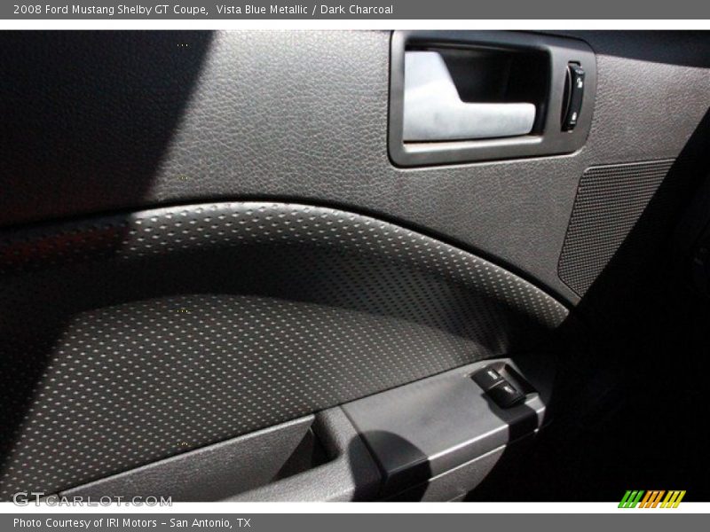 Vista Blue Metallic / Dark Charcoal 2008 Ford Mustang Shelby GT Coupe