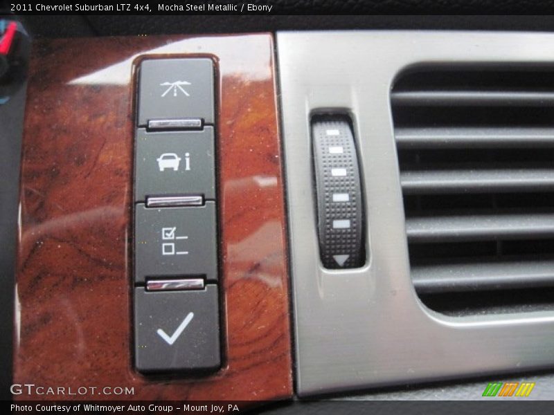 Mocha Steel Metallic / Ebony 2011 Chevrolet Suburban LTZ 4x4