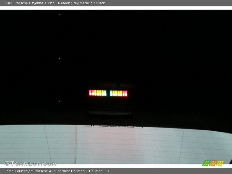 Backup sensor display - 2008 Porsche Cayenne Turbo