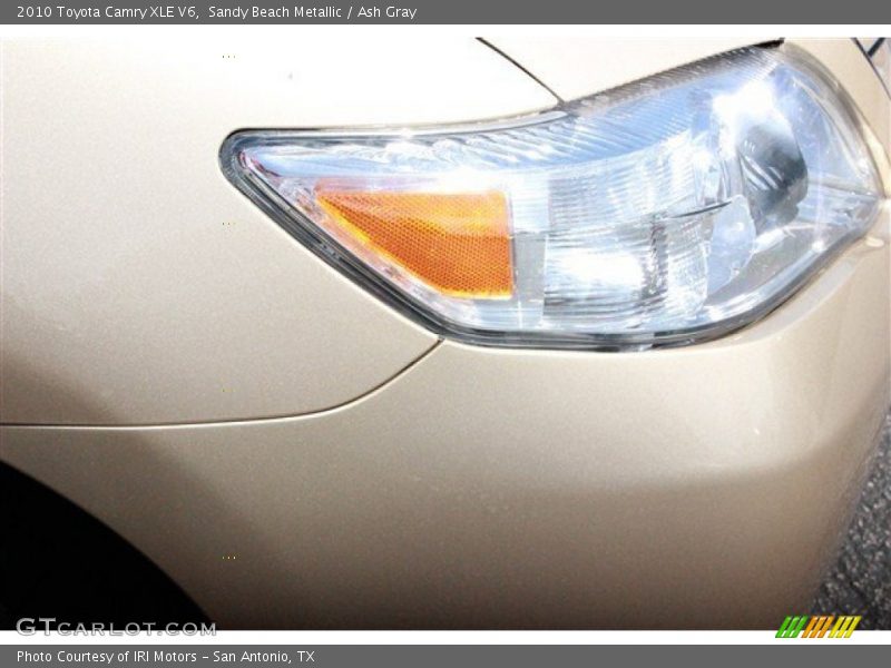 Sandy Beach Metallic / Ash Gray 2010 Toyota Camry XLE V6