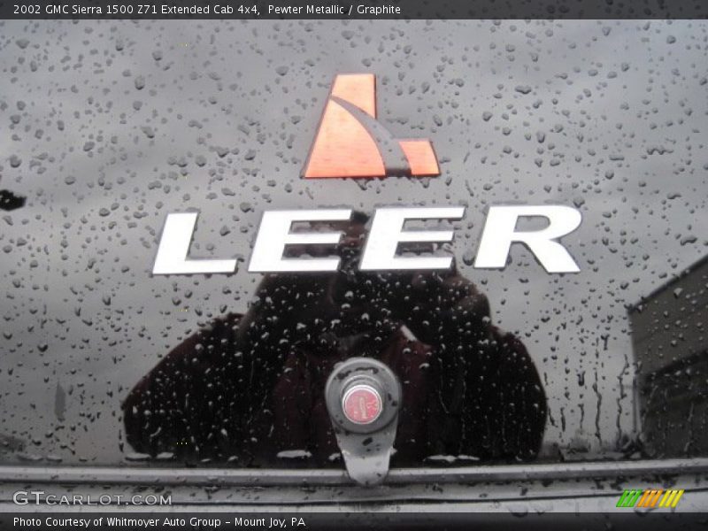 Pewter Metallic / Graphite 2002 GMC Sierra 1500 Z71 Extended Cab 4x4