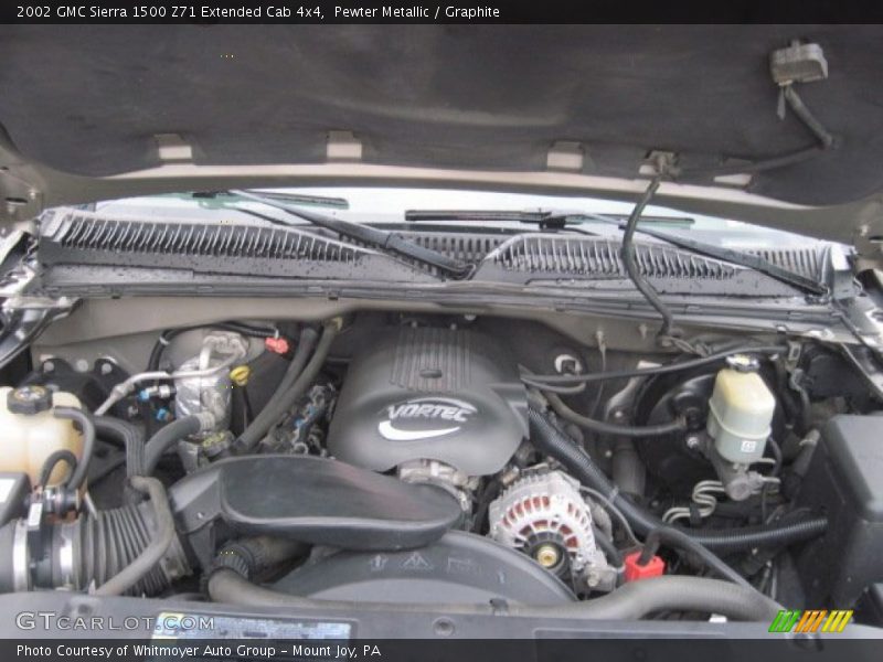 Pewter Metallic / Graphite 2002 GMC Sierra 1500 Z71 Extended Cab 4x4
