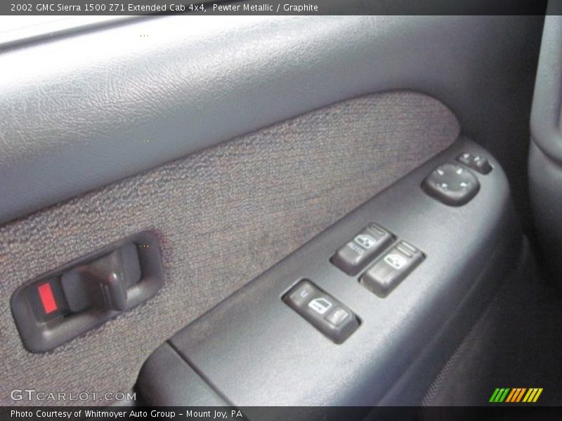 Pewter Metallic / Graphite 2002 GMC Sierra 1500 Z71 Extended Cab 4x4