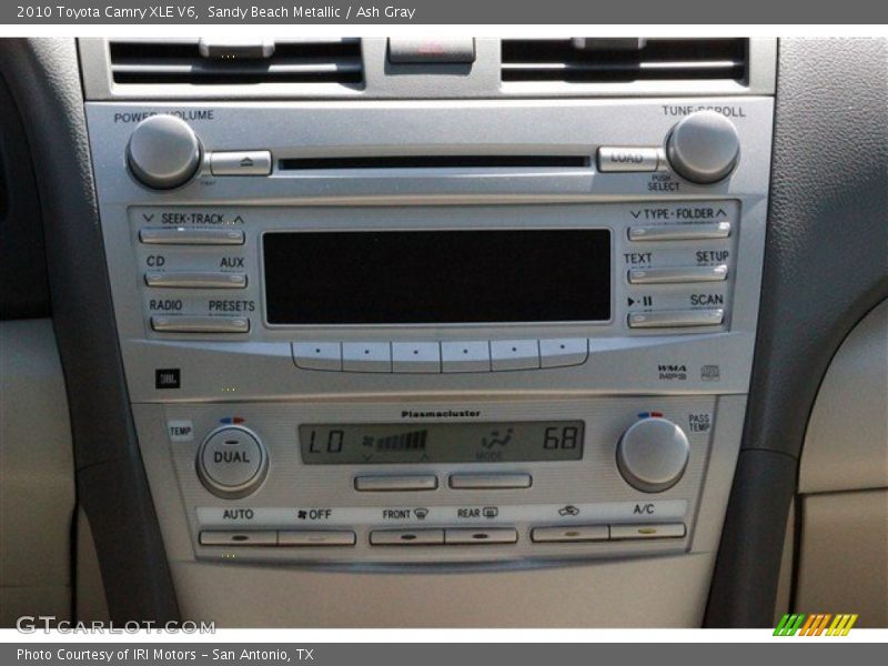Sandy Beach Metallic / Ash Gray 2010 Toyota Camry XLE V6