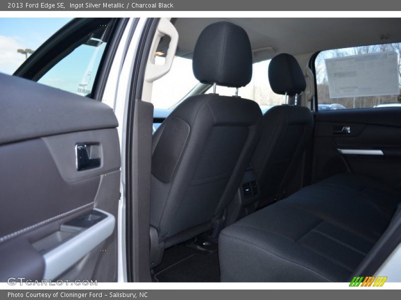 Ingot Silver Metallic / Charcoal Black 2013 Ford Edge SE