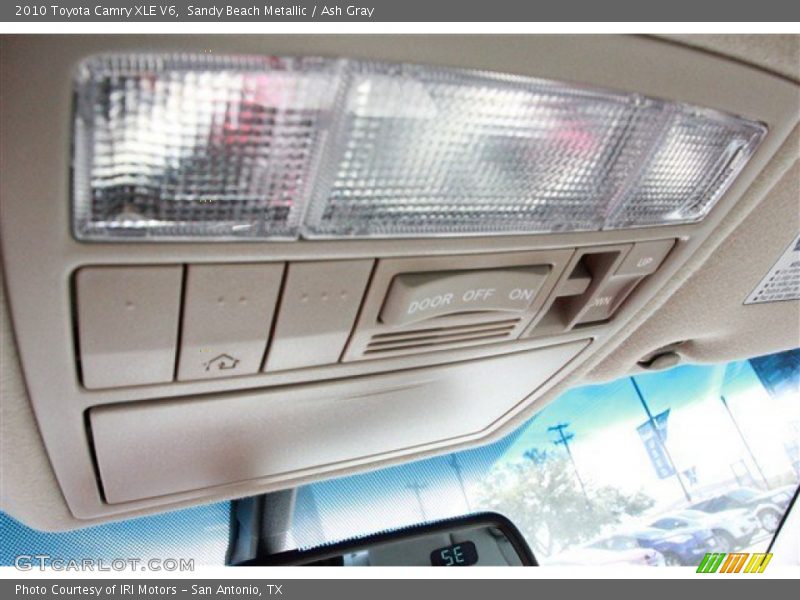 Sandy Beach Metallic / Ash Gray 2010 Toyota Camry XLE V6