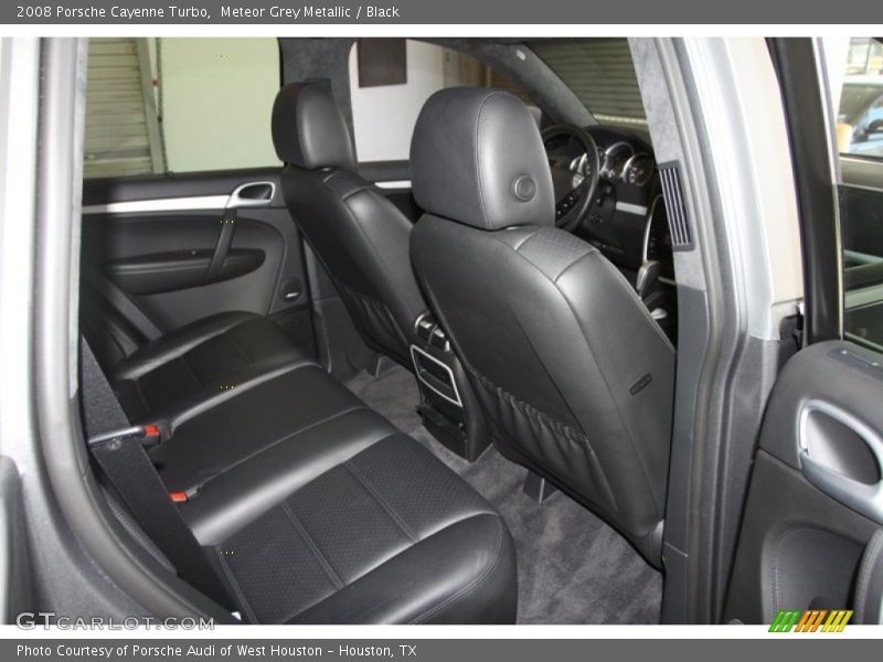 Meteor Grey Metallic / Black 2008 Porsche Cayenne Turbo