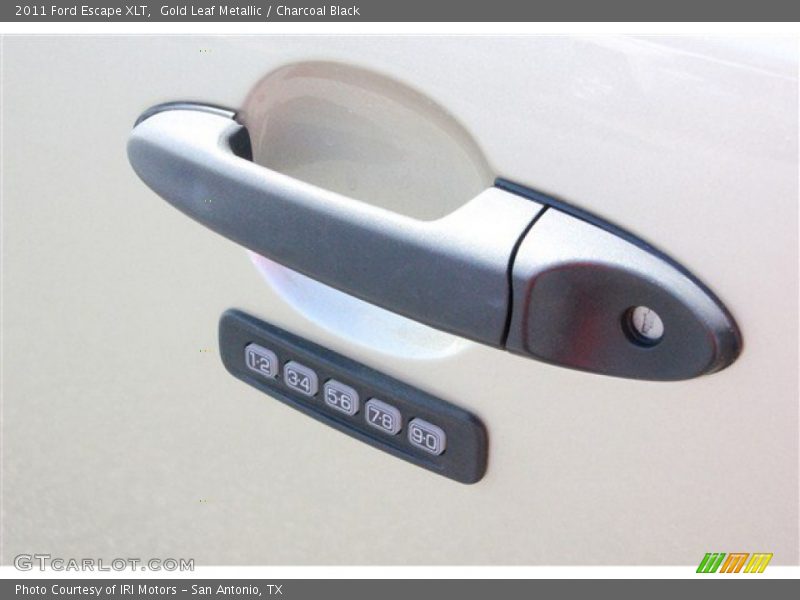 Gold Leaf Metallic / Charcoal Black 2011 Ford Escape XLT