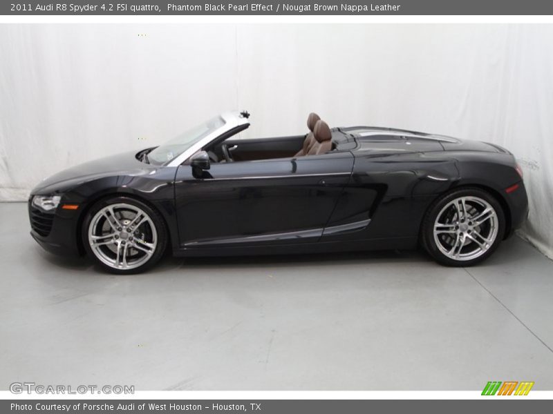  2011 R8 Spyder 4.2 FSI quattro Phantom Black Pearl Effect