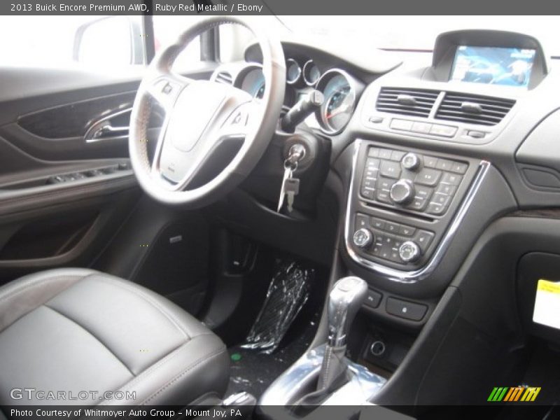 Ruby Red Metallic / Ebony 2013 Buick Encore Premium AWD
