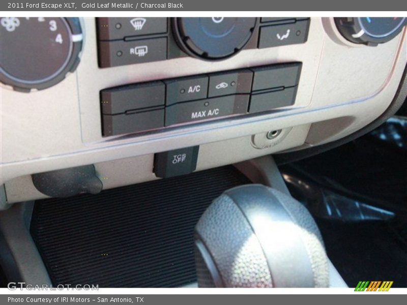 Gold Leaf Metallic / Charcoal Black 2011 Ford Escape XLT