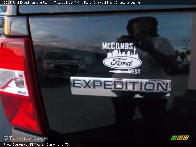 Tuxedo Black / King Ranch Charcoal Black/Chaparral Leather 2013 Ford Expedition King Ranch