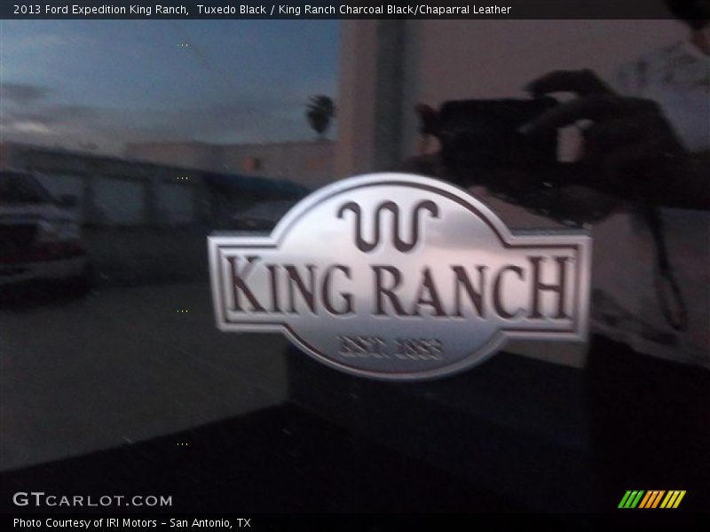 Tuxedo Black / King Ranch Charcoal Black/Chaparral Leather 2013 Ford Expedition King Ranch