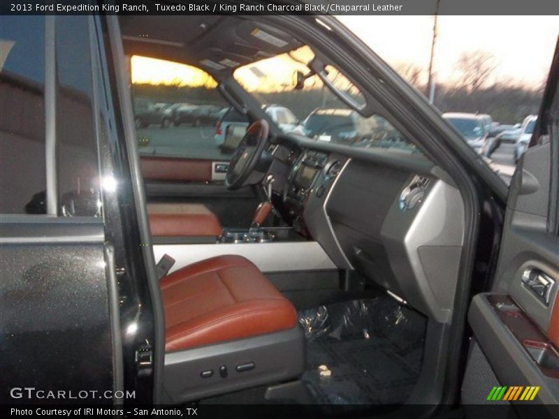 Tuxedo Black / King Ranch Charcoal Black/Chaparral Leather 2013 Ford Expedition King Ranch