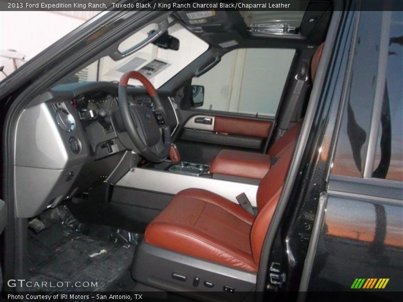 Tuxedo Black / King Ranch Charcoal Black/Chaparral Leather 2013 Ford Expedition King Ranch