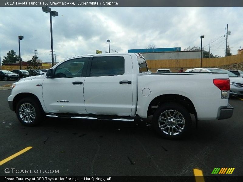 Super White / Graphite 2013 Toyota Tundra TSS CrewMax 4x4