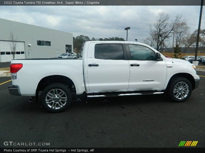 Super White / Graphite 2013 Toyota Tundra TSS CrewMax 4x4