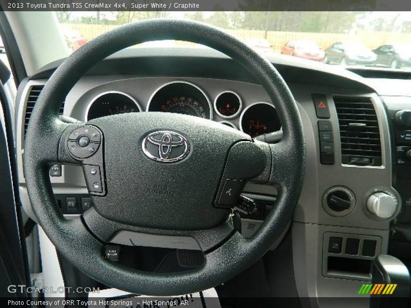 Super White / Graphite 2013 Toyota Tundra TSS CrewMax 4x4