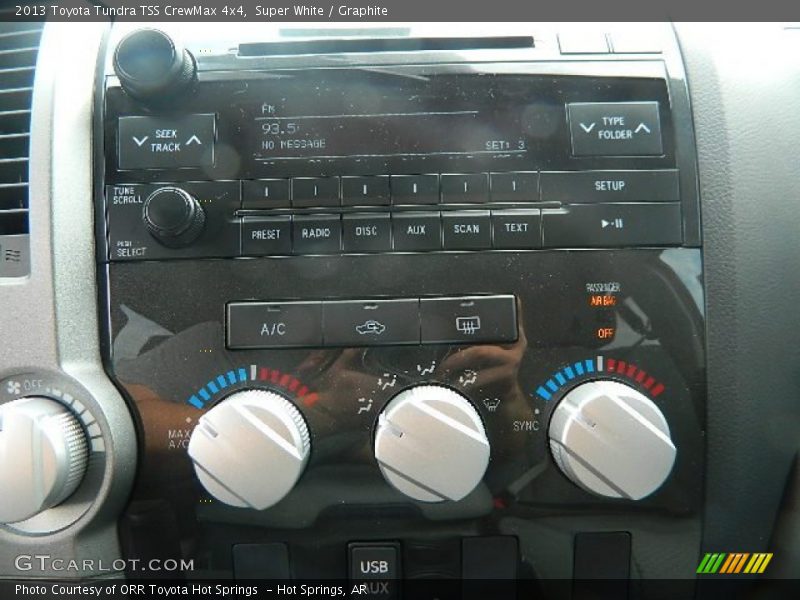 Super White / Graphite 2013 Toyota Tundra TSS CrewMax 4x4