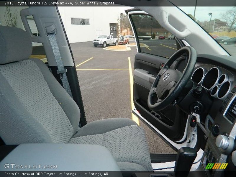 Super White / Graphite 2013 Toyota Tundra TSS CrewMax 4x4