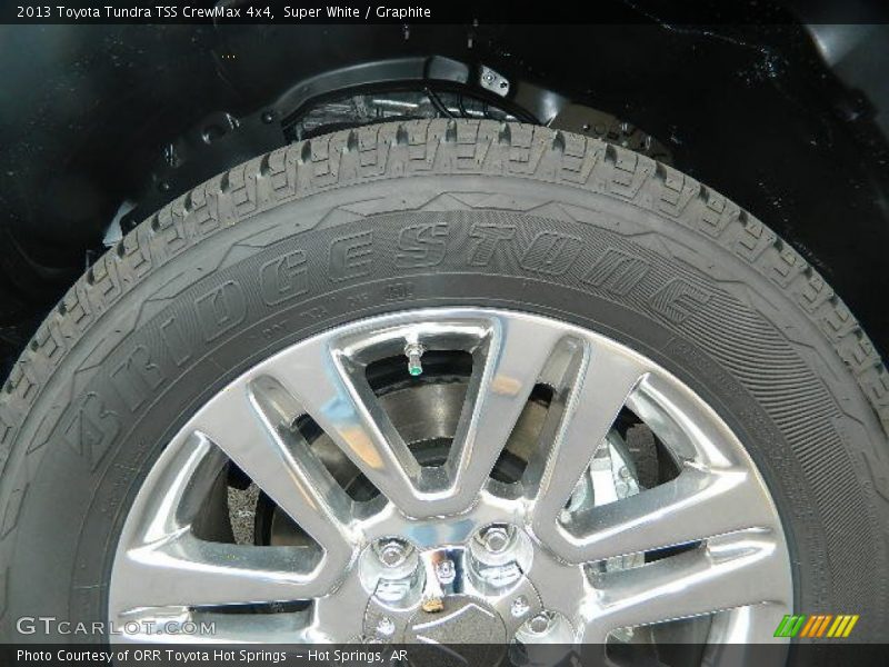 Super White / Graphite 2013 Toyota Tundra TSS CrewMax 4x4
