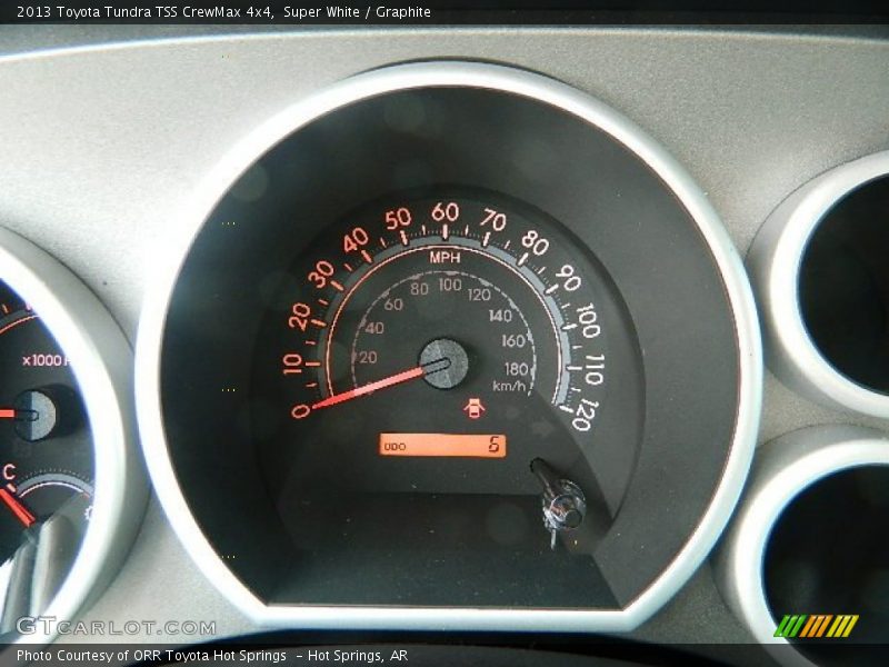 Super White / Graphite 2013 Toyota Tundra TSS CrewMax 4x4