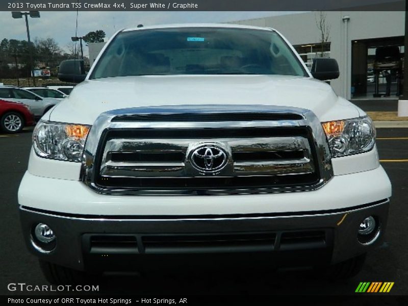 Super White / Graphite 2013 Toyota Tundra TSS CrewMax 4x4