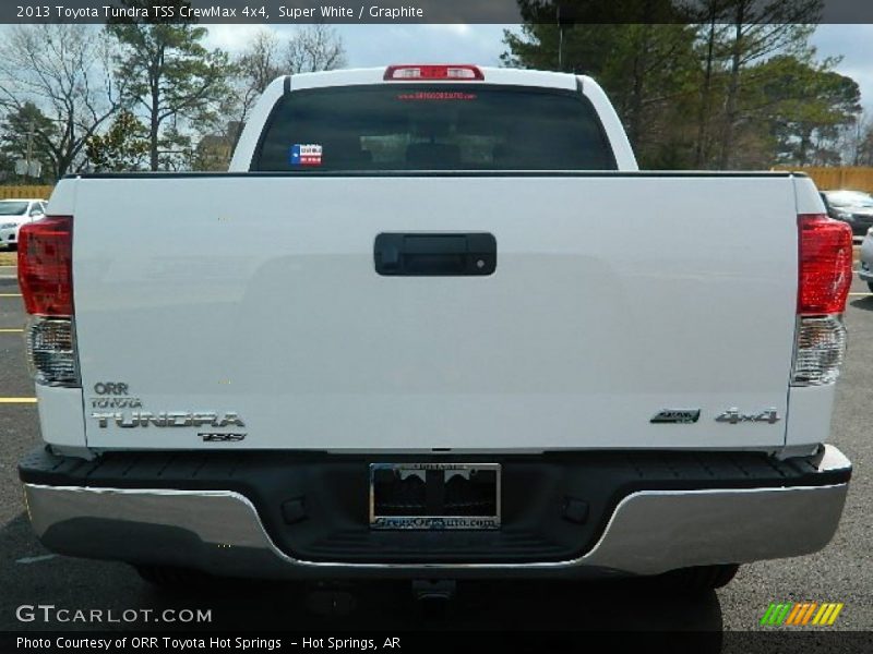 Super White / Graphite 2013 Toyota Tundra TSS CrewMax 4x4