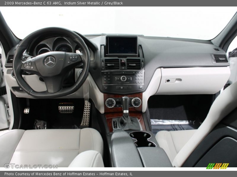 Iridium Silver Metallic / Grey/Black 2009 Mercedes-Benz C 63 AMG