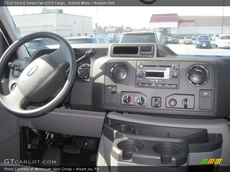 Oxford White / Medium Flint 2013 Ford E Series Van E350 Cargo