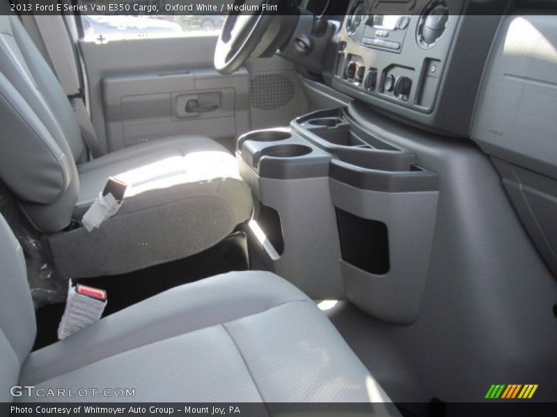 Oxford White / Medium Flint 2013 Ford E Series Van E350 Cargo