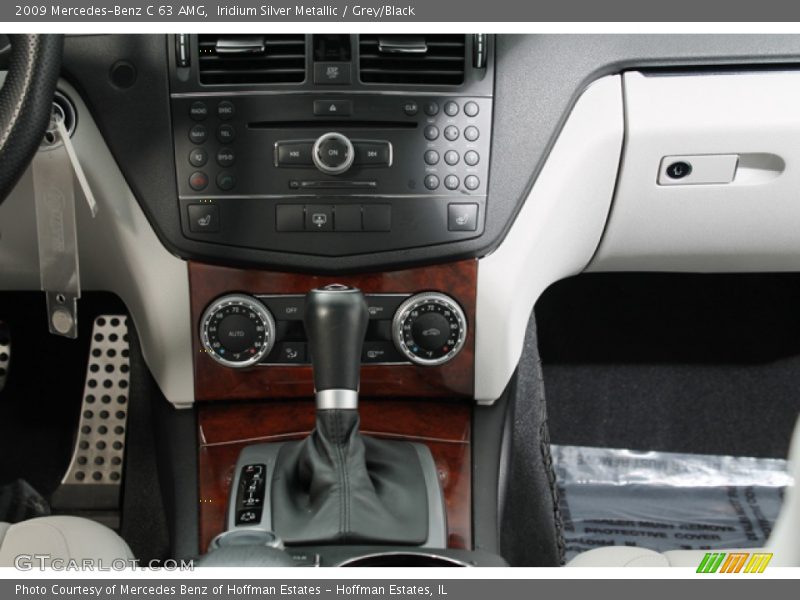 Iridium Silver Metallic / Grey/Black 2009 Mercedes-Benz C 63 AMG
