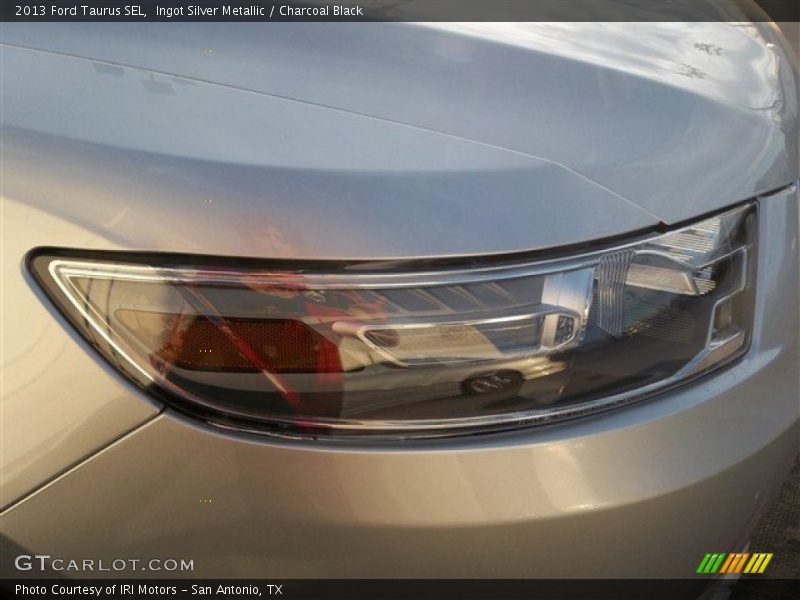 Ingot Silver Metallic / Charcoal Black 2013 Ford Taurus SEL